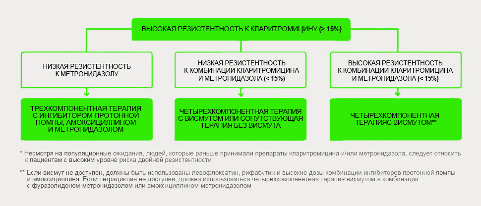 Особенности лечения инфекции H. pylori у детей