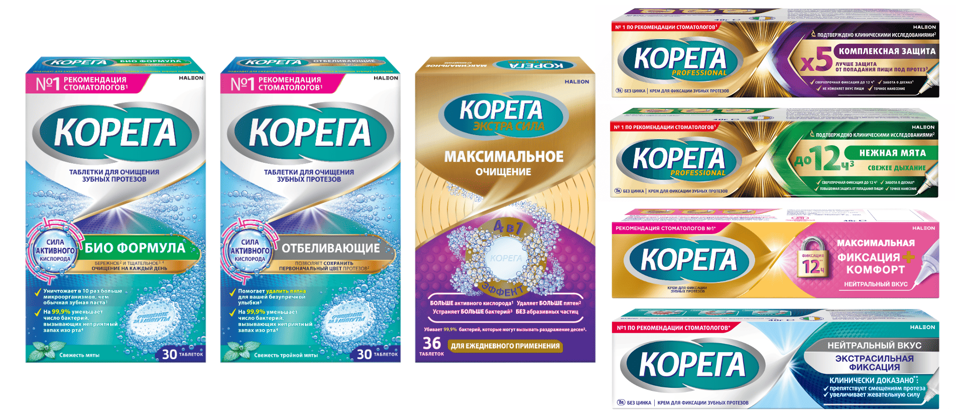 Обзор средств Корега: разработаны для сохранения функциональности зубных протезов при ежедневном использовании