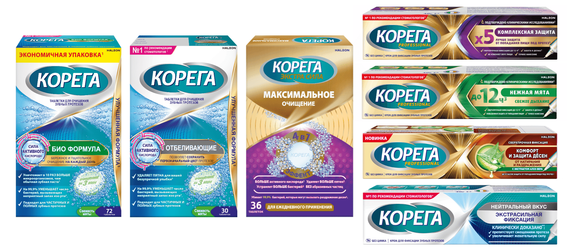 Обзор средств Корега: разработаны для сохранения функциональности зубных протезов при ежедневном использовании